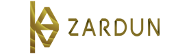 Zardun-Logo in Gold