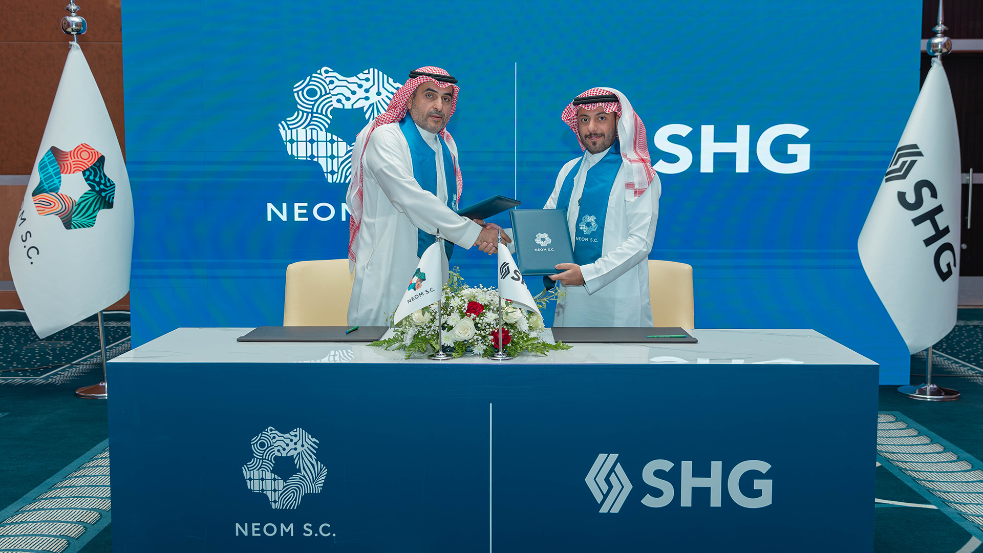 NEOM Sports Club and SHG partnership