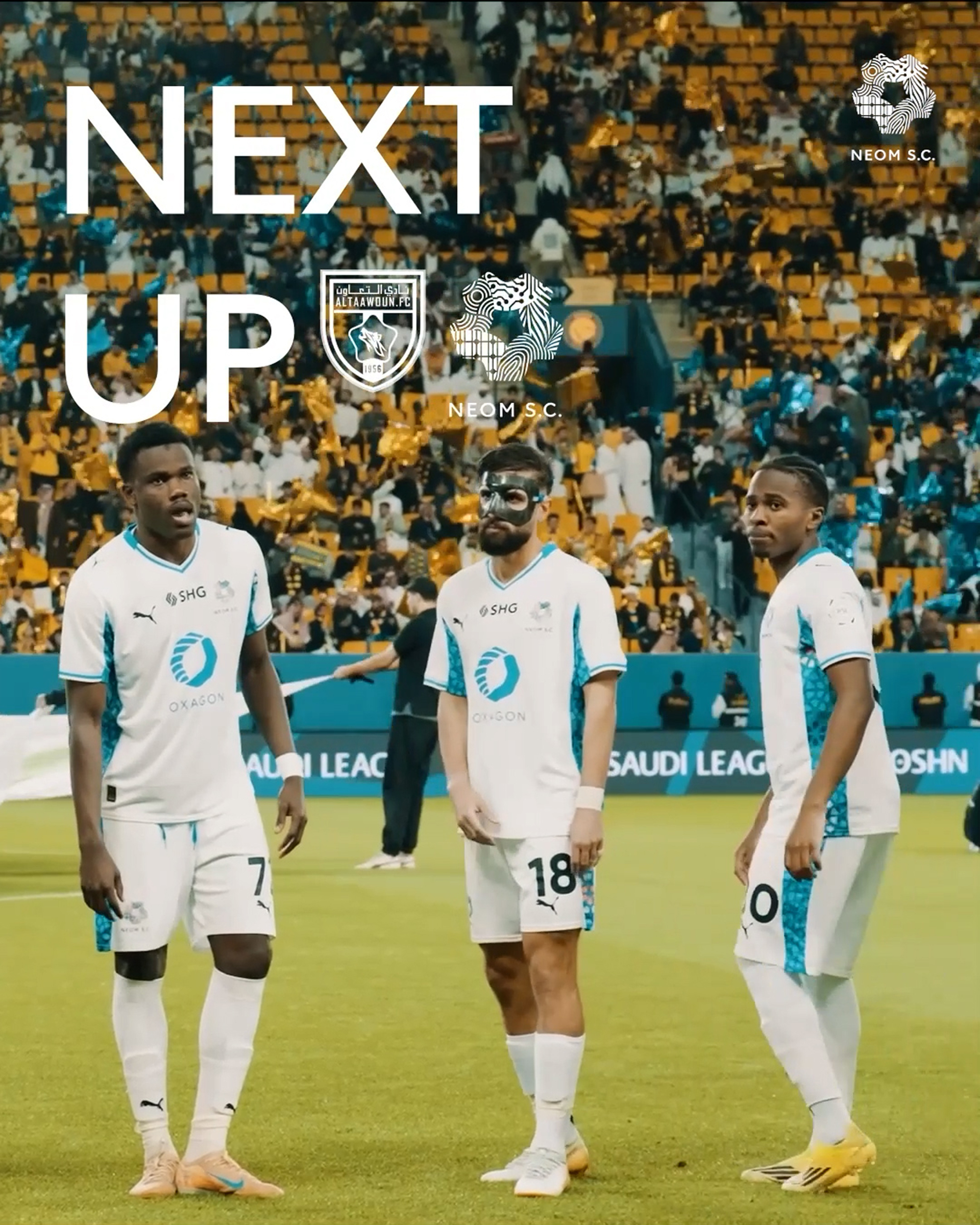 NEOM S.C. vs. Al Taawoun in Round 26 of the Roshn Saudi League