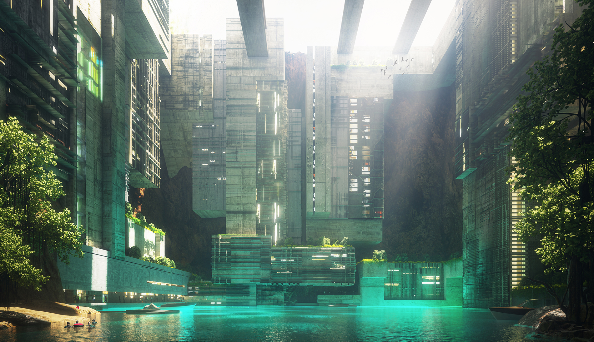 Hero image depicting a woman playing music in Aquellum