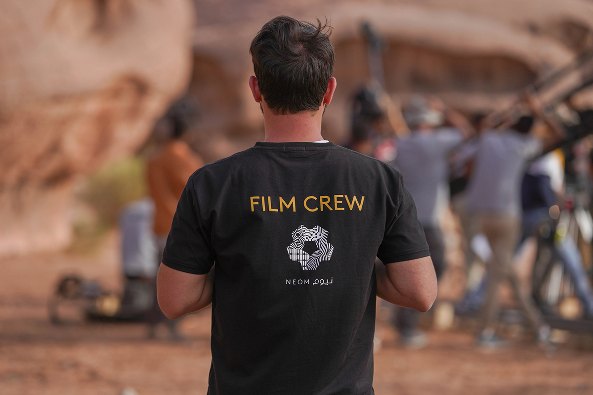 Équipe de tournage du film Within Sands