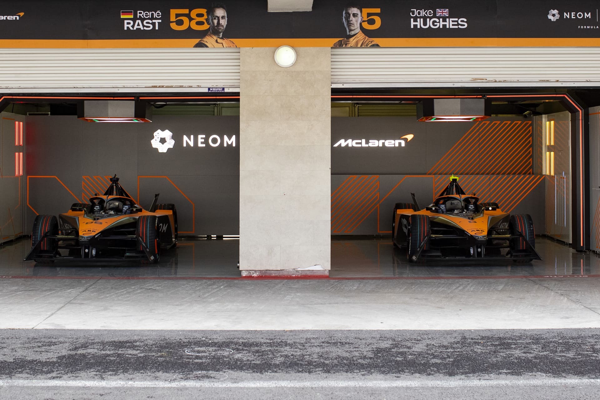 NEOM McLaren Formula E Team rüstet sich für den Diriyah E-Prix