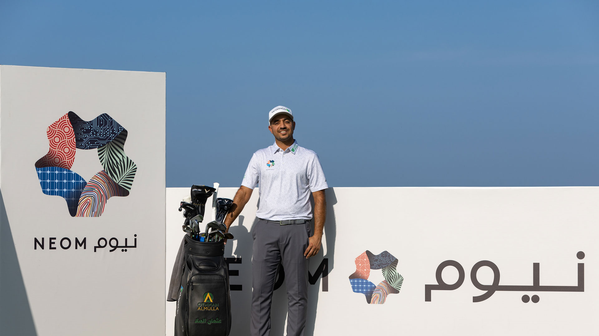 NEOM supports Saudi Arabia’s top golfer