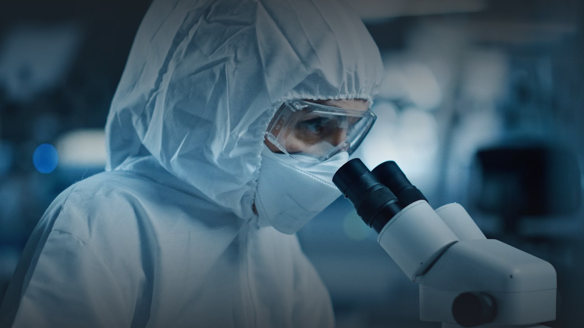 Research and Innovation Hub at Oxagon - A Scientist is experimenting in a lab