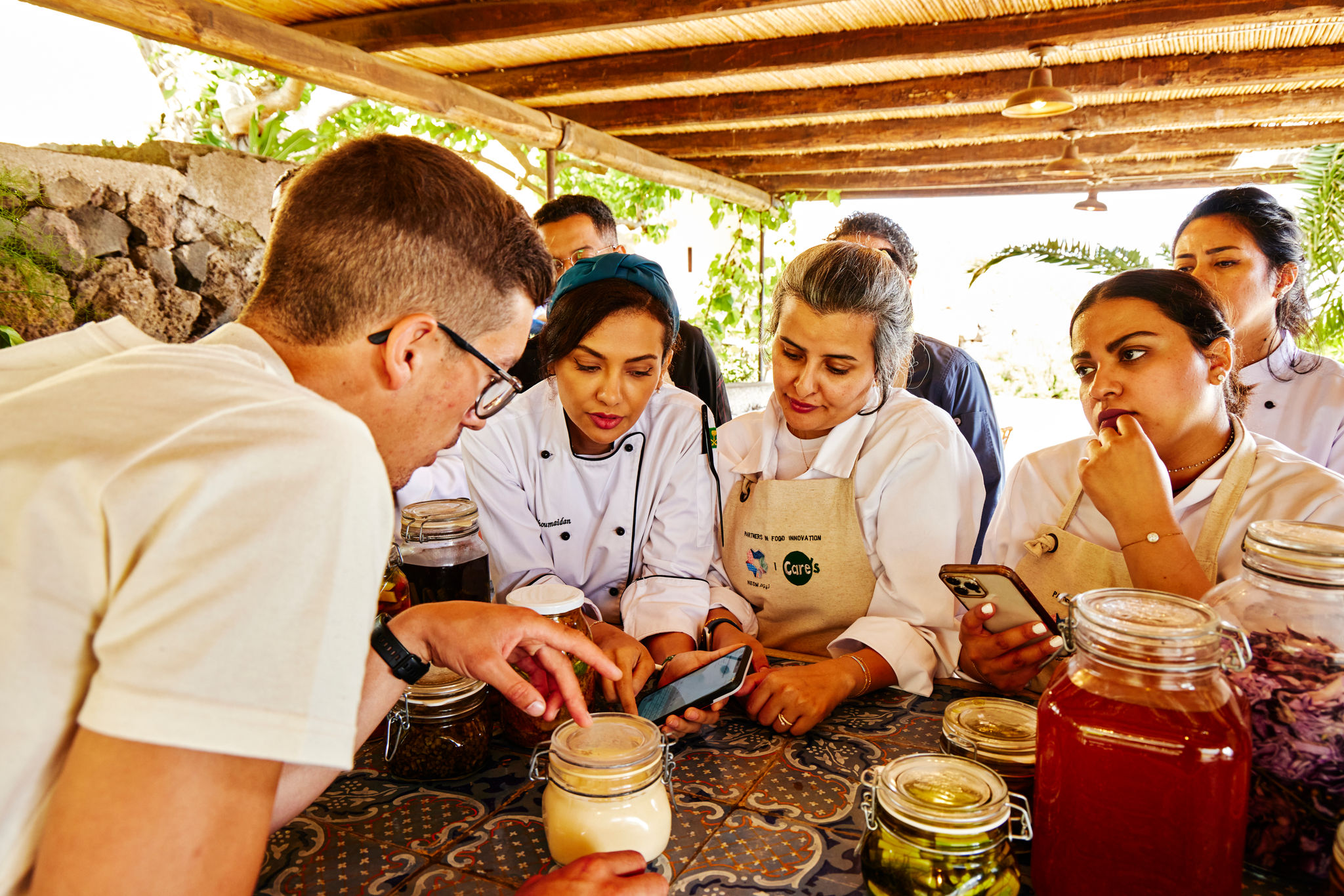 NEOM x CARE Academy students join Norbert Niederkofler's Chefs Camp in Salina